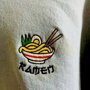 Riot Society Ramen Embroidered Hoodie